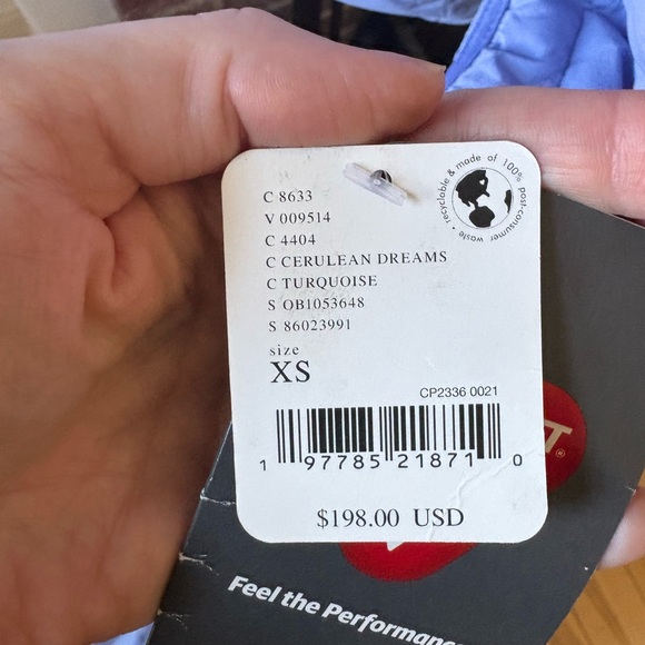 Free People Pippa Packable Puffer Jacket NWT - Cerulean Blue size XS - Picture 8 of 12